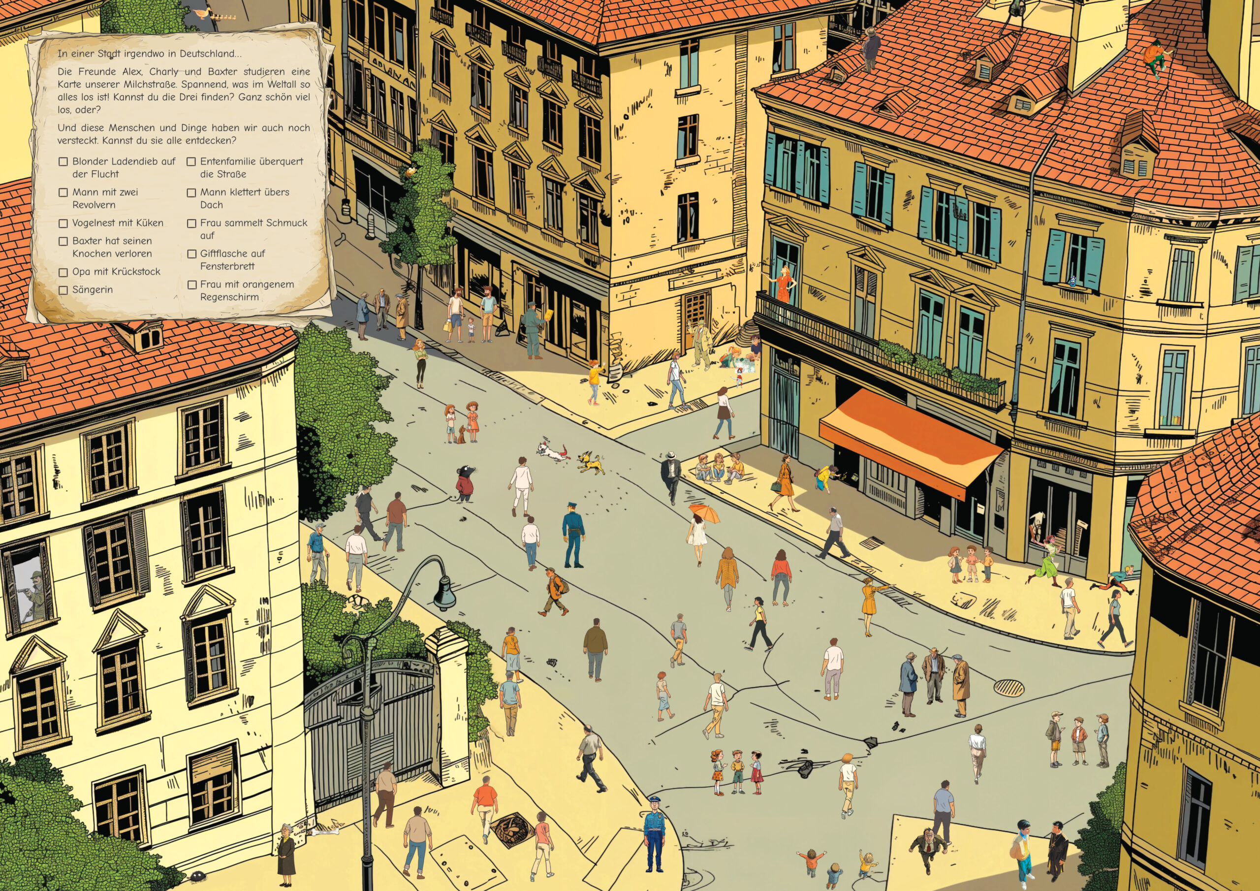 Wimmelbuch: Die fantastische Jagd nach den Mondsteinen – Bild 2